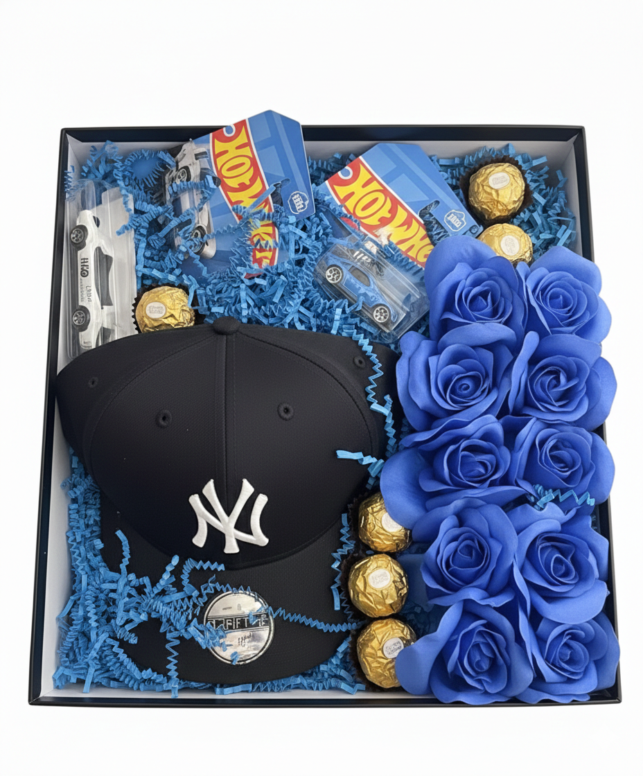 Caja sorpresa de gorra
