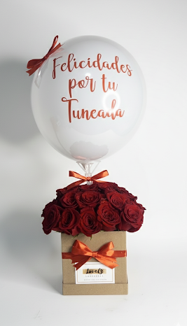 Caja de rosas tuneadas