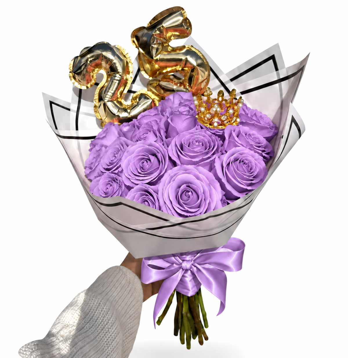 Birthday roses bouquet