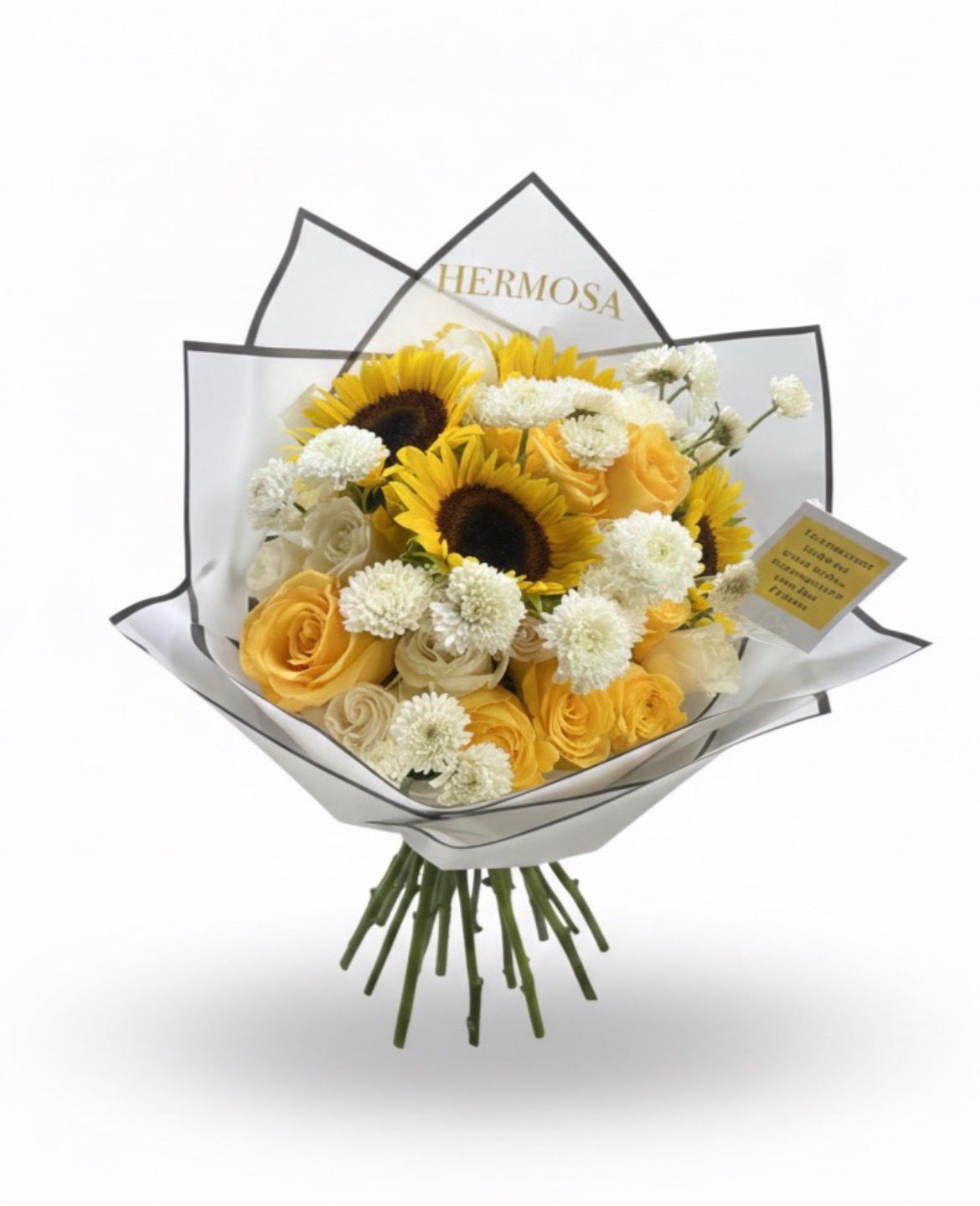 Yellow flower bouquet