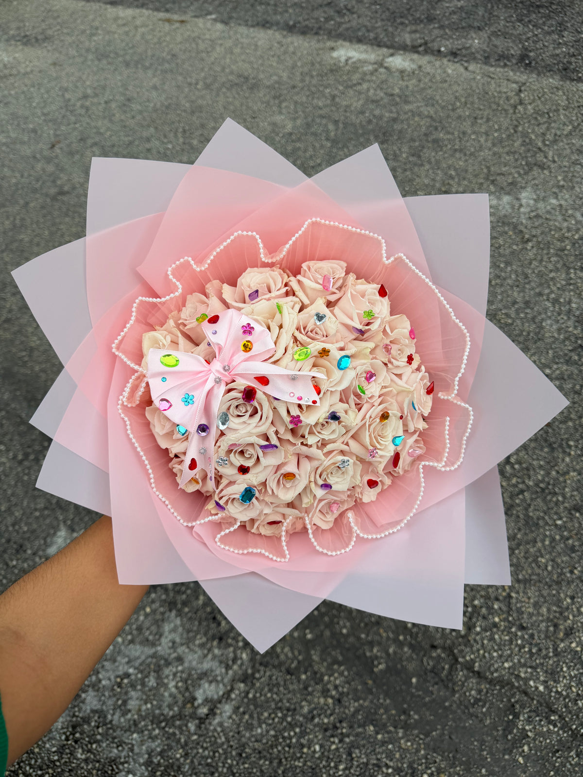 Bedazzled Roses Bouquet