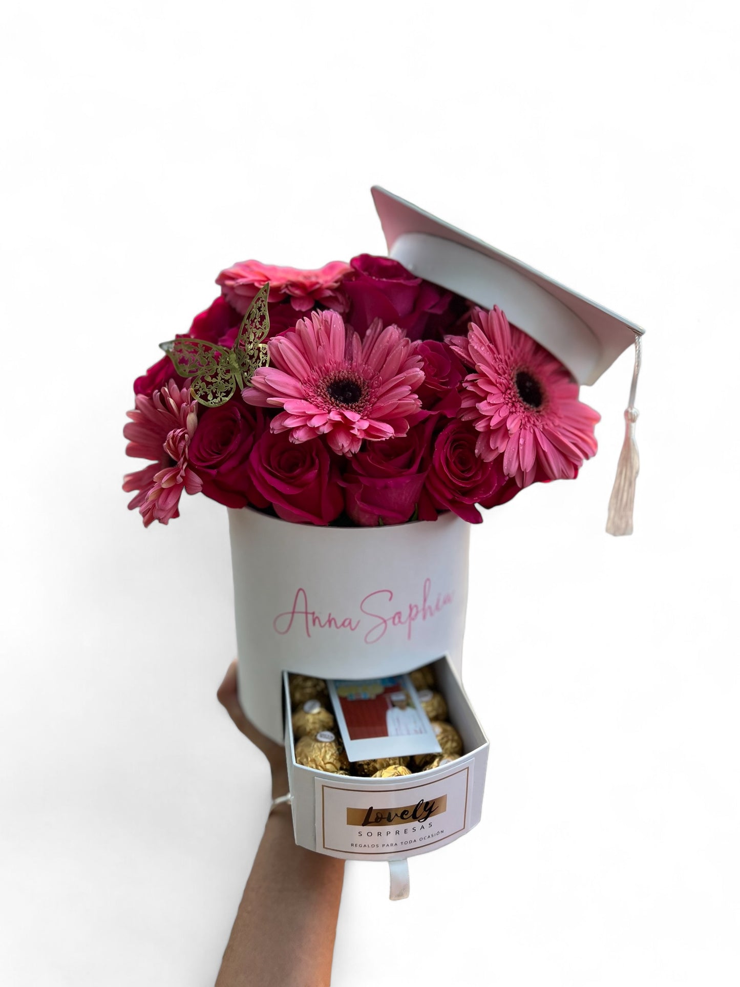 Graduation Cap floral gift