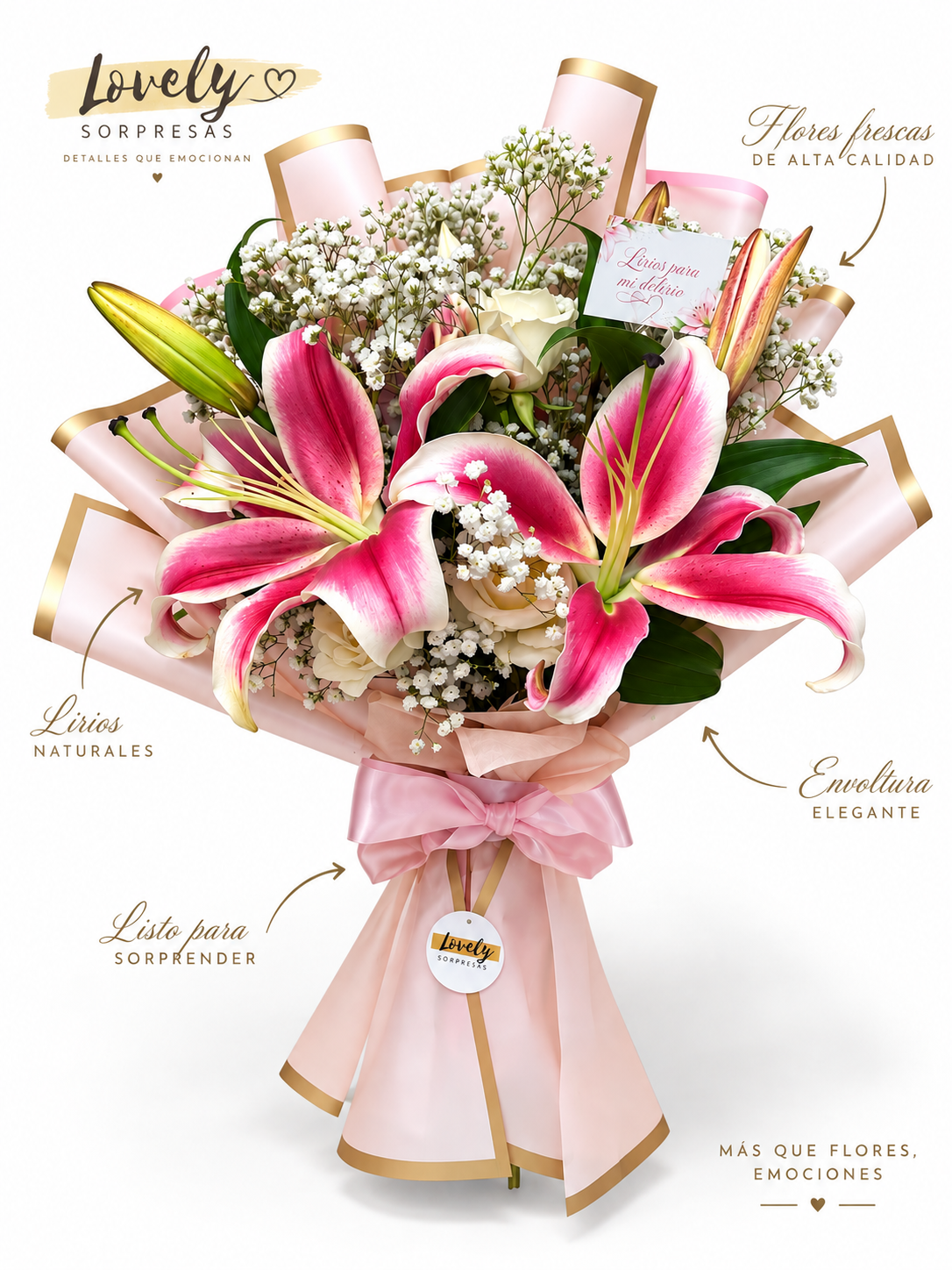 Lirios bouquet