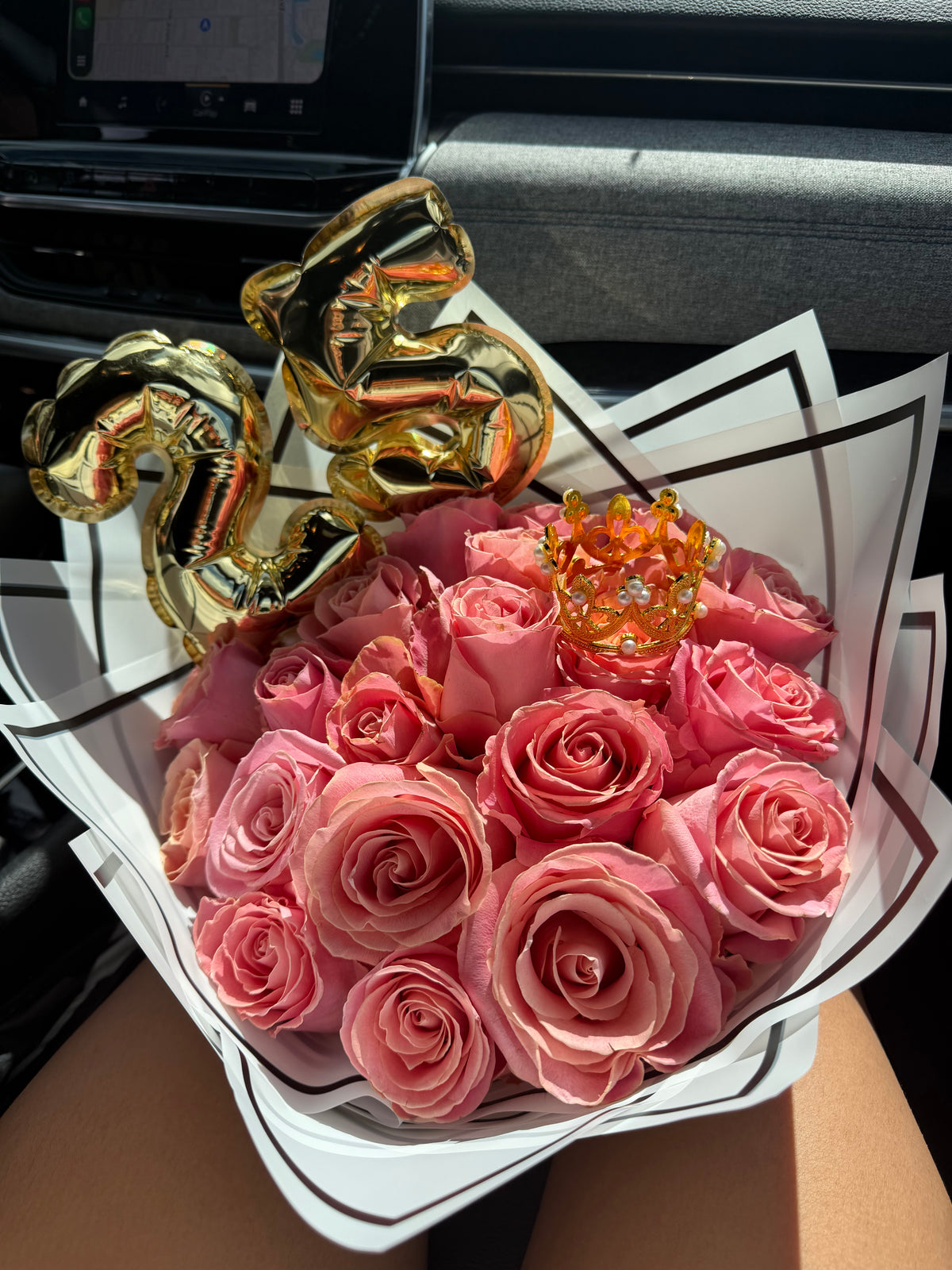 Birthday roses bouquet